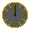 Glossy Analog Clock Widget