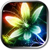 Glowing Flowers Live Wallpaper