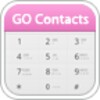 GO Contacts Pro Pink Theme