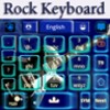 GO Keyboard Blue Rock Guitar Theme