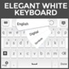 GO Keyboard Elegant White Theme