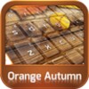GO Keyboard Orange Autumn Theme