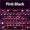 GO Keyboard Pink Black Theme