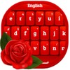 GO Keyboard Red Roses Theme