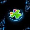 GO Launcher Themes Neon Blue