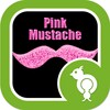 GO Locker Pink Mustache Theme