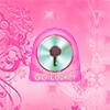 GO Locker Theme Flowers Pink