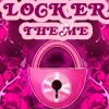 GO Locker Theme Pink Flowers