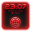 GO Locker Theme Red Tech