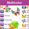 GO SMS Multicolor Theme