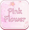 GO SMS Pink Flower Theme