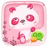 GO SMS Pink Panda