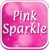 GO SMS Pink Sparkle Theme