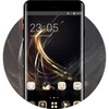 Gold Black Metallic Glossy Business Theme