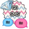 GOSMS Diamond Blitz 2 SMS Theme