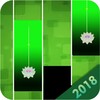 Green Flower Piano Tile