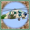 Helicopter Flying Desert