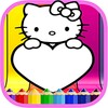 Hello Kitty Coloring Book