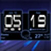 Honeycomb Digital Analog Weather Clock