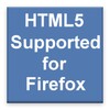 HTML5 Supported For Firefox