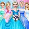Ice Princess Wedding Dress Up