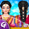 Indian Wedding Bride Hair Do Design And Spa Salon