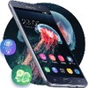Jellyfish Theme: Neon Jelly Zone Wallpaper HD