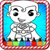 Kawaii Chibi Heros Coloring Pages