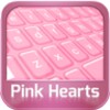 Keyboard Pink Hearts