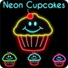 Keyboard Theme Neon Cupcakes