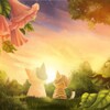 Kitten Sunset Live Wallpaper Free