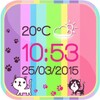 Kitty Weather Clock