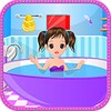 Little Girl Bathing