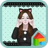 Lovely Girl Cat
