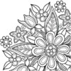 Mandala Flowers Coloring Book