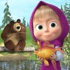 Masha And The Bear: Fishing