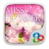 Missflower GOLauncher EX Theme