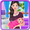 Newborn Baby Diaper Change