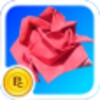 Origami Rose