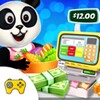 Pandas Supermarket Shopping Fun