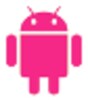 Pink Android Battery