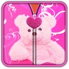 PinkTeddyZipperUnLock
