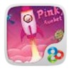 Pinky Rocket GOLauncher EX Theme