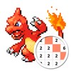 Pokess Color By Number - Sandbox Pixel