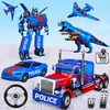 Police Robot Truck Transformation