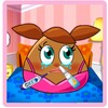 Pou Girl Flu Care