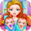 Pregnant Mommy Gives Birth Twins
