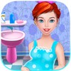 Pregnant Mother House Cleaning