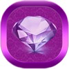 Purple Diamonds GO Launcher Theme