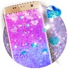Purple Glitter Theme: Shining Sparkle Wallpaper HD